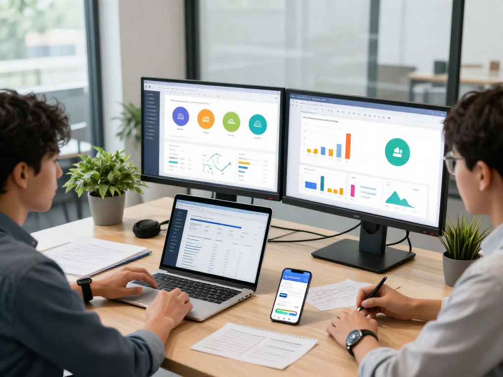 Boost your app's visibility by learning to buy android installs effectively in a modern office setting.