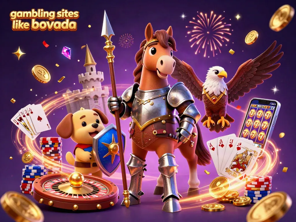 Experience thrilling gaming with our dynamic scene of gambling sites like bovada featuring rich casino elements.