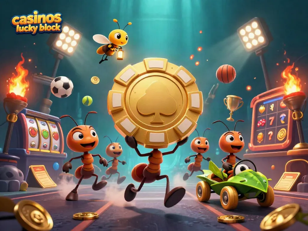 Explore thrilling gameplay with casinos like lucky block featuring huge poker chips and lively animations.