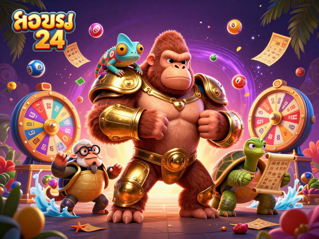 หวย24: สนุกกับการเล่นล็อตเตอรี่และชิงโชคด้วย Ball ที่สาดออกมาจากเครื่องล็อตเตอรี่
