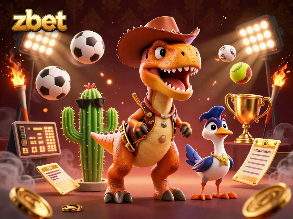 zbet offers dynamic gameplay with thrilling sports elements and engaging characters in a vibrant casino setting.