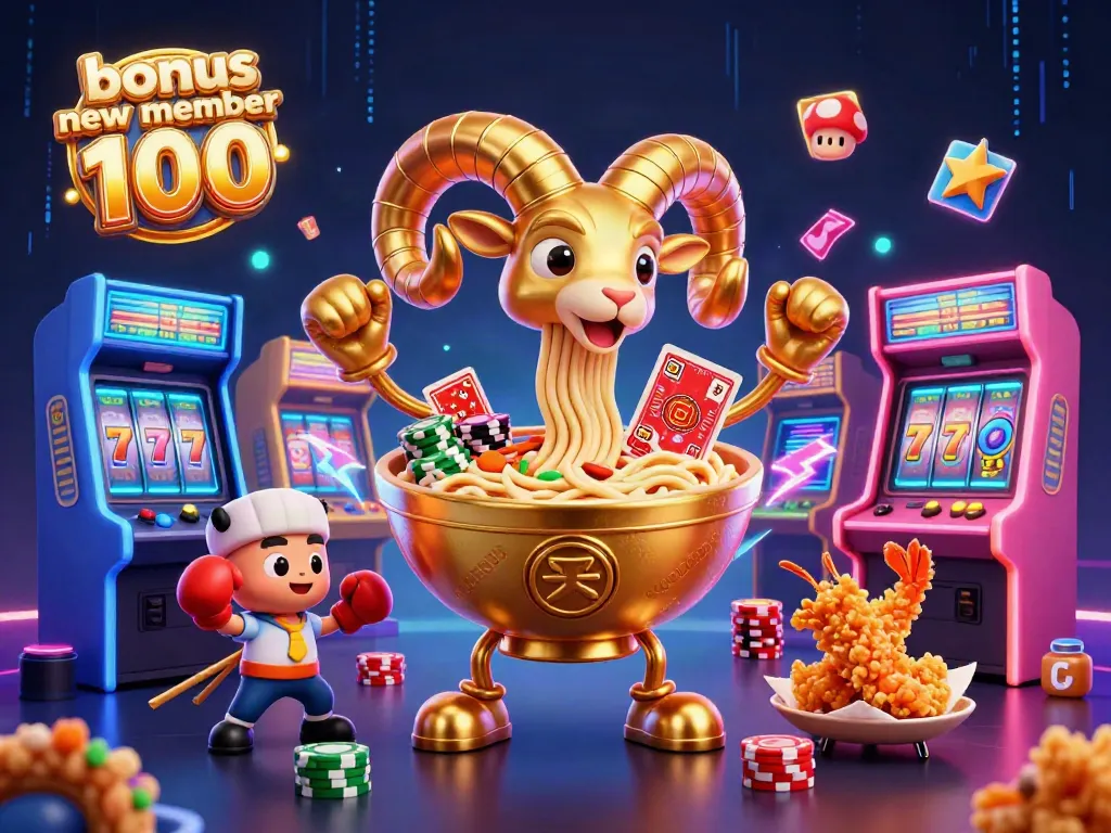 Experience thrilling gameplay with bonus new member 100 in vibrant casino scene.
