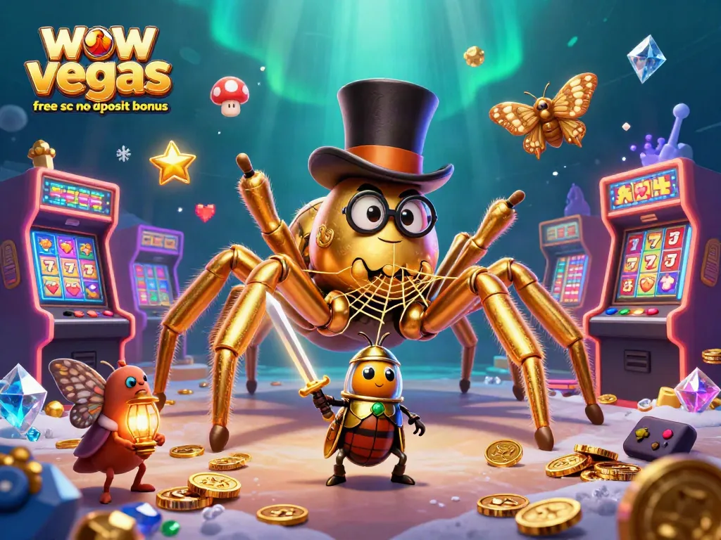 Engage with the thrilling gameplay of wow vegas free sc no deposit bonus amidst vibrant casino-themed action.