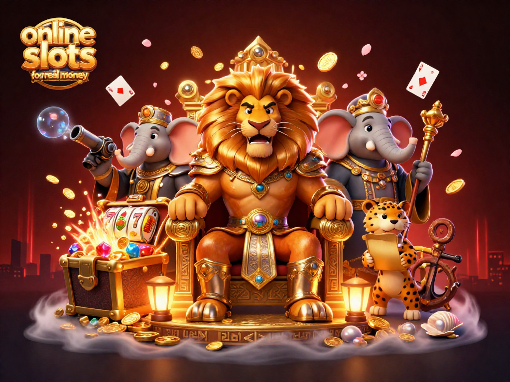 Experience vibrant online slots for real money with captivating characters and dynamic effects