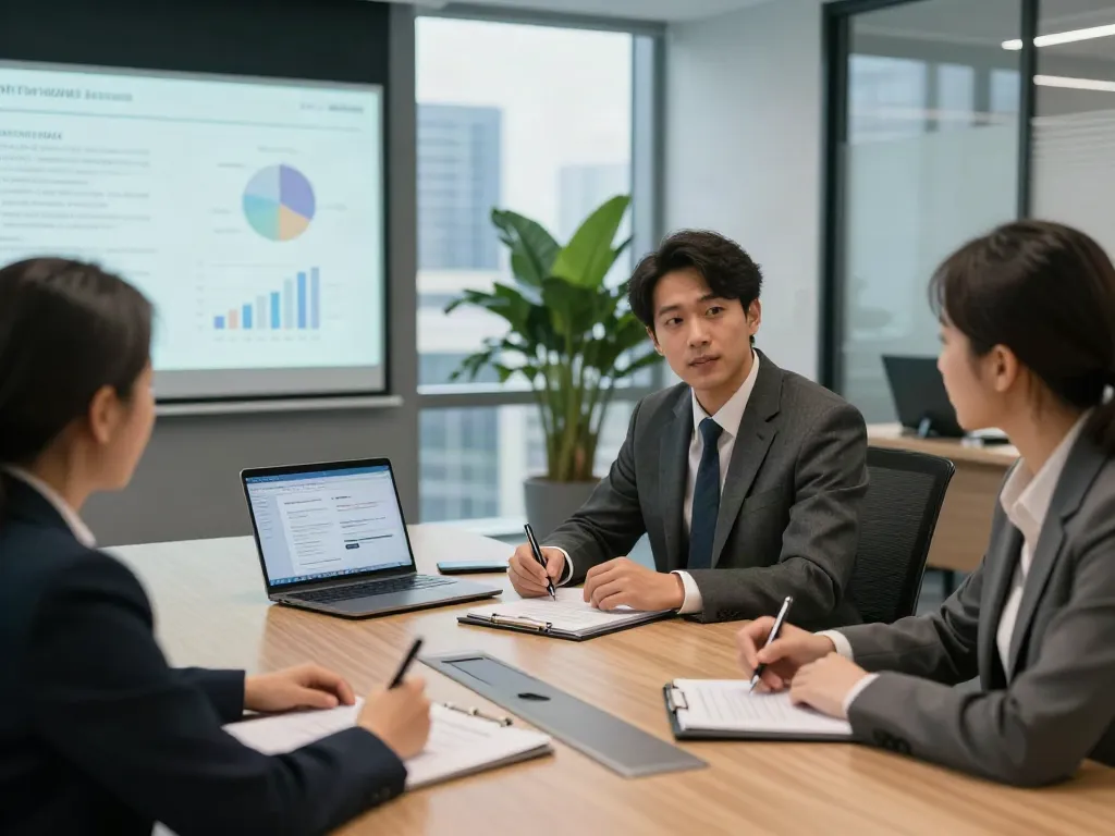 Lead Roedl legal consultation in a modern office, showcasing dedicated professionals advising clients