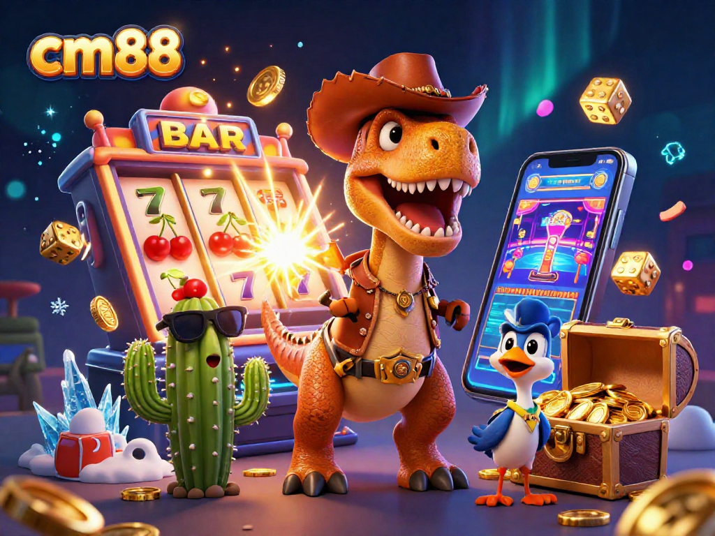 Experience thrilling games at cm88 with exciting slot machines and dynamic casino elements.
