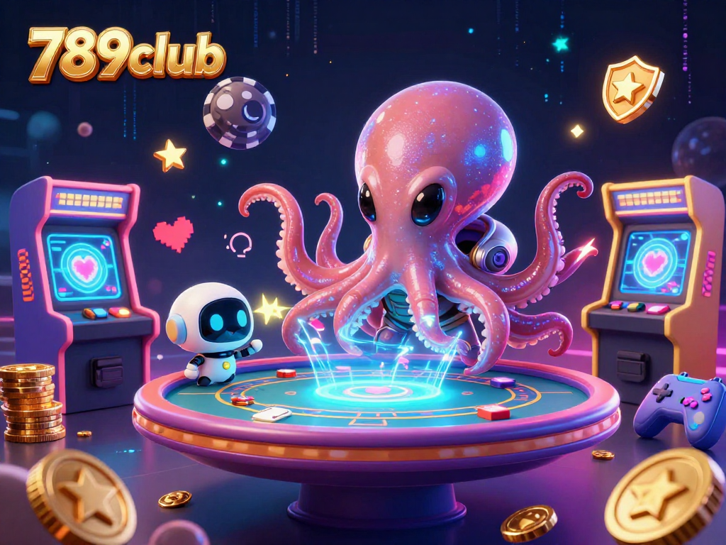Win big at 789club with a thrilling alien poker showdown featuring colorful gaming elements.