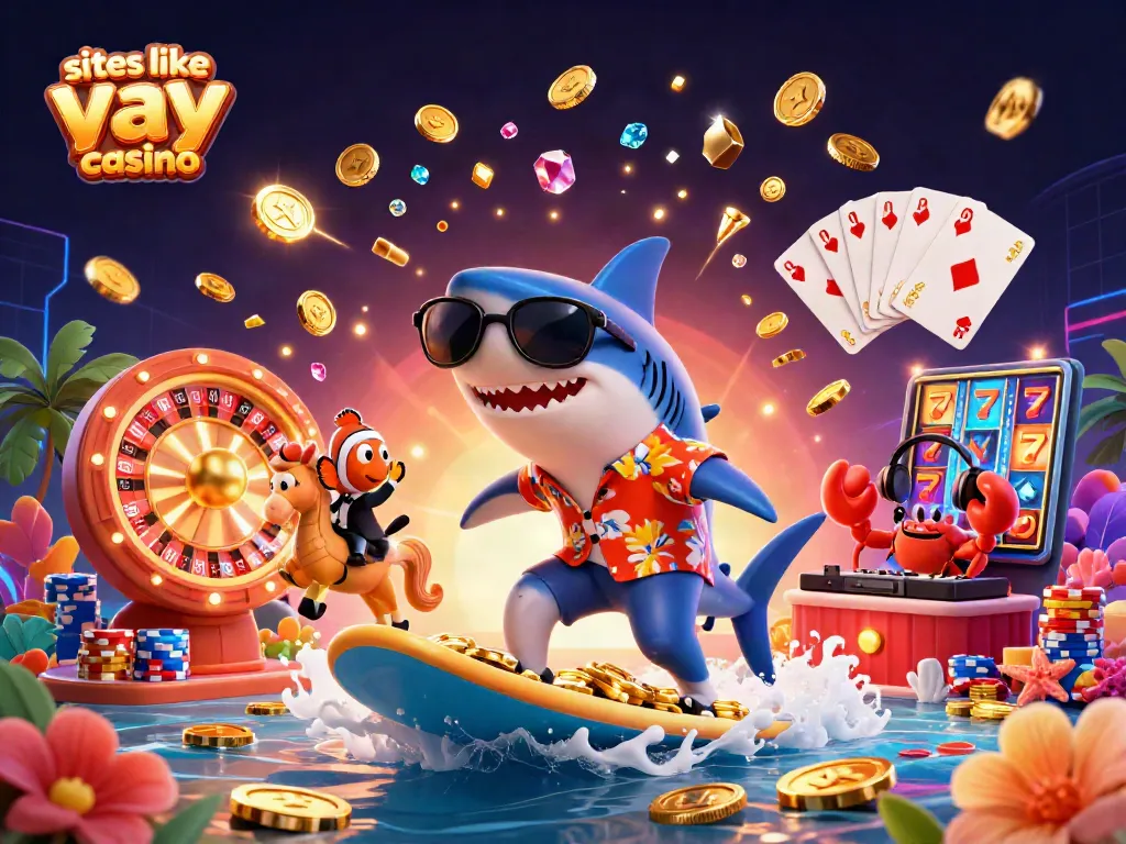 Engage with top alternatives featuring sites like yay casino in an epic casino-themed scene.