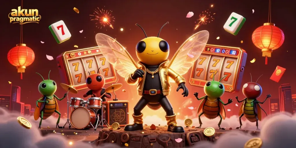 Experience excitement with akun pragmatic through a vibrant 3D casino culture scene.